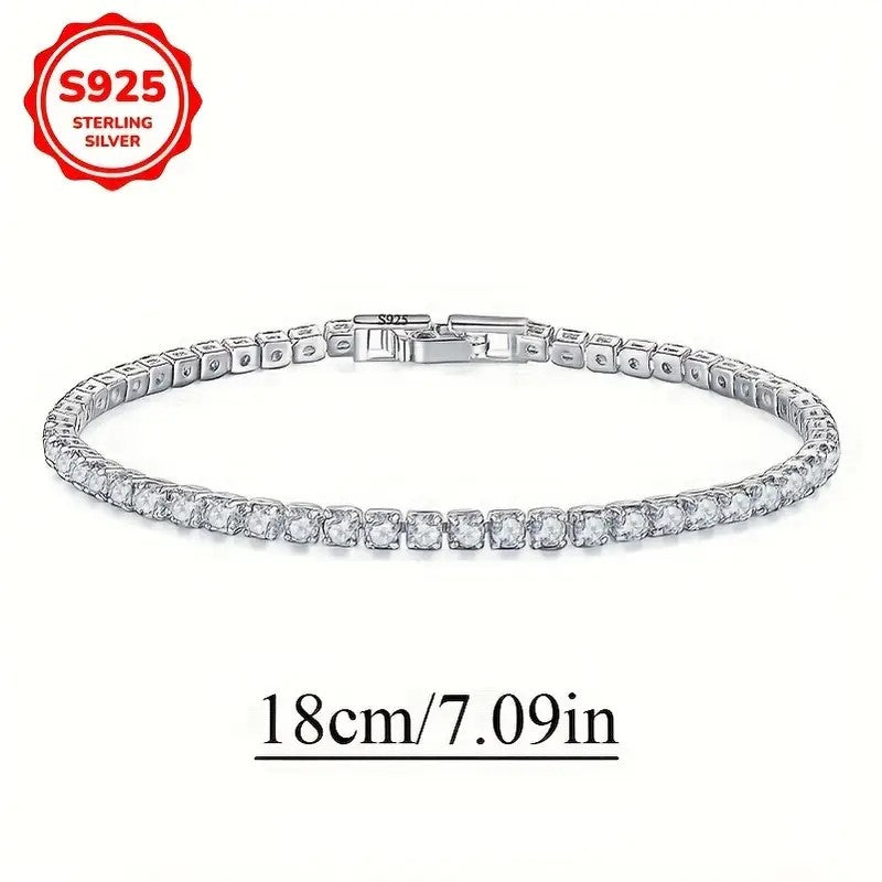 Tennisarmband - 925 Sterling Silber