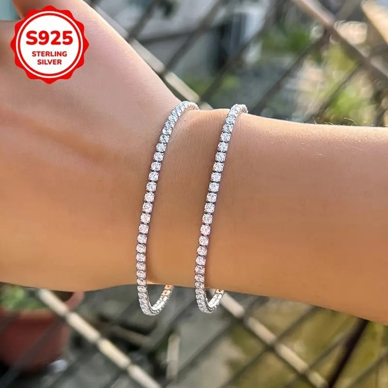 Tennisarmband - 925 Sterling Silber