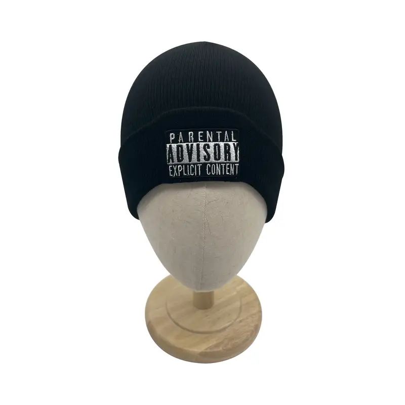 Parental Advisory Explicit Content - Strickmütze