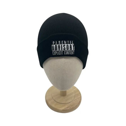 Parental Advisory Explicit Content - Strickmütze