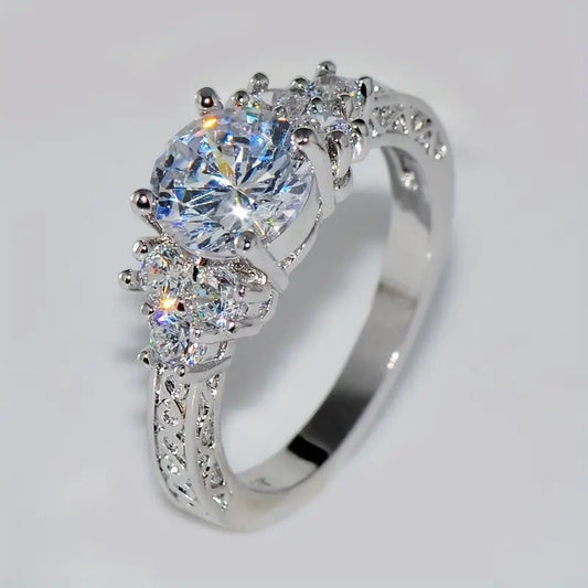 Trilogie-Ring   18K vergoldet